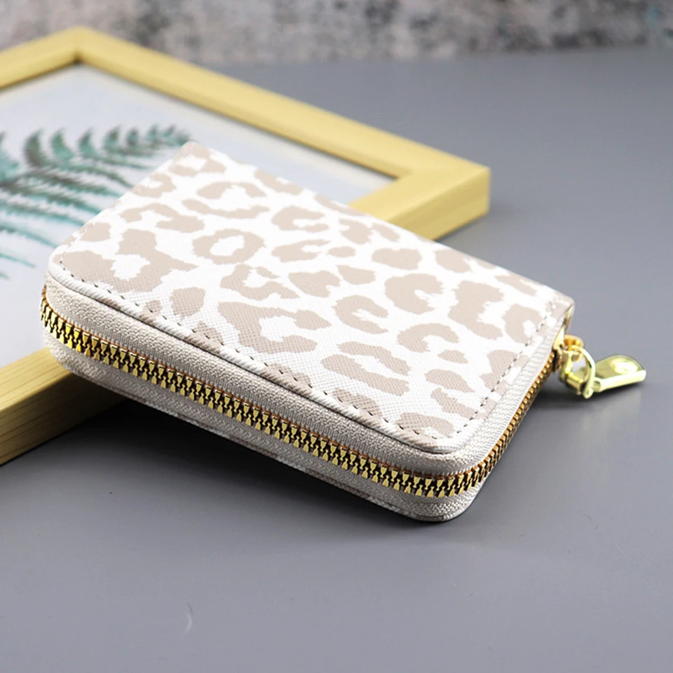 Portafoglio Donna In Pelle PU - Portamonete Con Cerniera Multi Scomparti - Foto 9