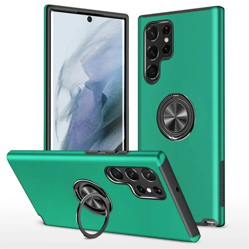 Universal Ring Holder Phone Case with Enhanced Grip and Protection