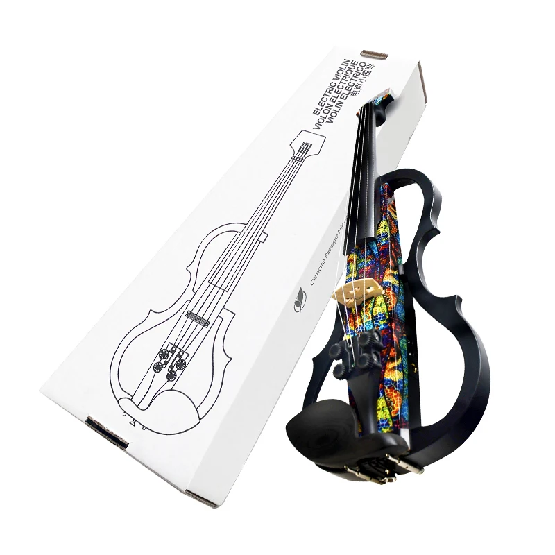 Electric violins from Kinglos China factory ZNDS-2305 musical instruments