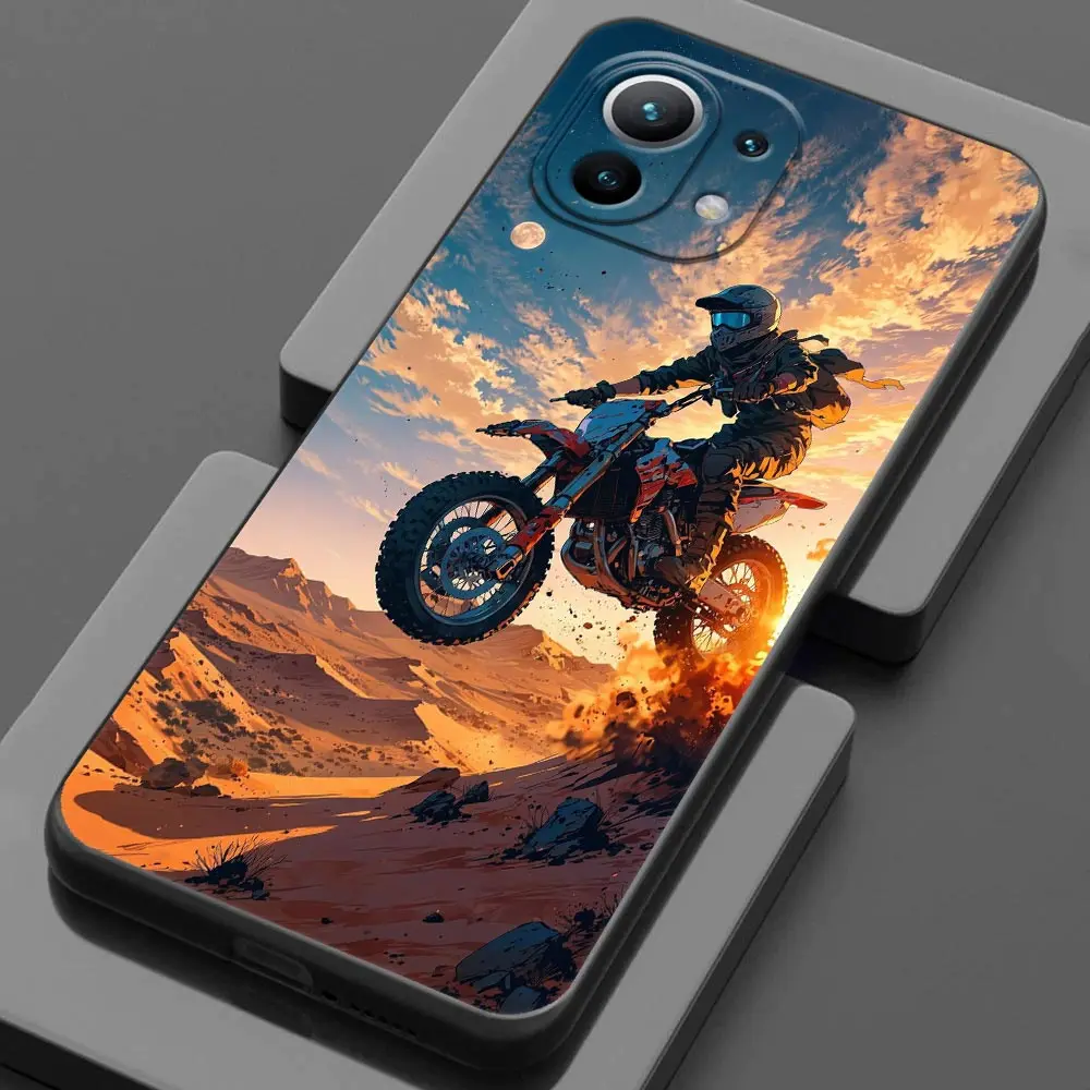 Durable Motorbike Moto Cross Dirtbike Phone Case Cover
