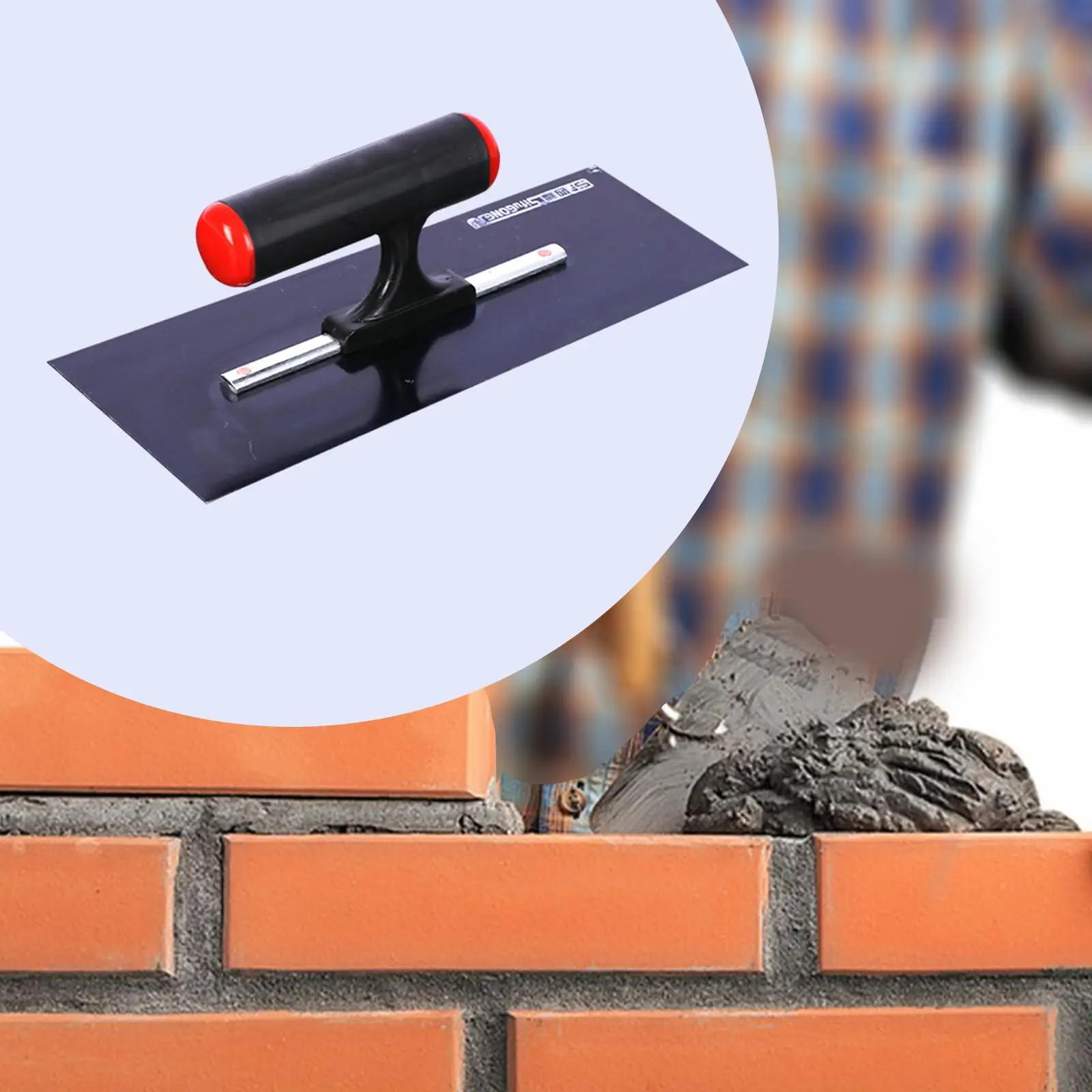 Masonry Finishing Trowel Drywall Trowel for Tile Flooring Grout Skimming