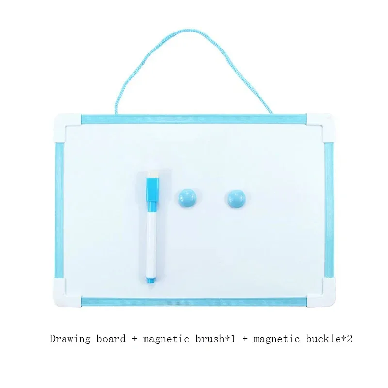 Hanging Magnetic Double-sided Whiteboard Eraseable Painting and Graffiti Notes Message Board Stationery Office Cultural Supplies