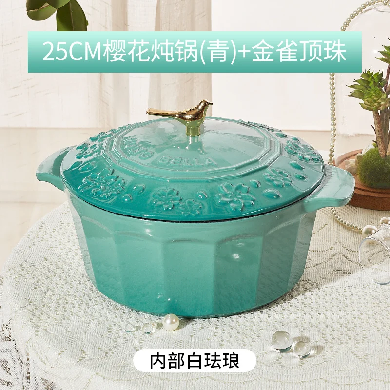 14cm Mini Stew Pot Enamel Cast Iron Pot High Appearance Small Stew Pot for  One Person Kitchen Accessories Casserole Cookware - AliExpress