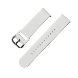 Enhanced Silicone Sport Watch Band - 22mm Replacement Wristband for CMF by Nothing Watch Pro (WHITE)