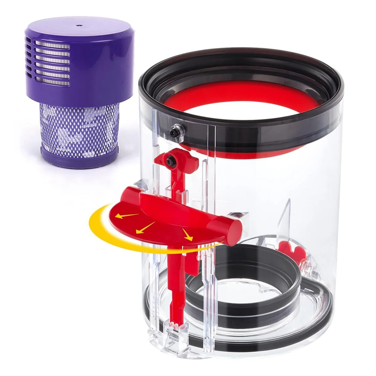 

Сменный фильтр для пылесборника V10 SV12, емкость для пылесоса/ведро для пыли, Деталь № 969509-02