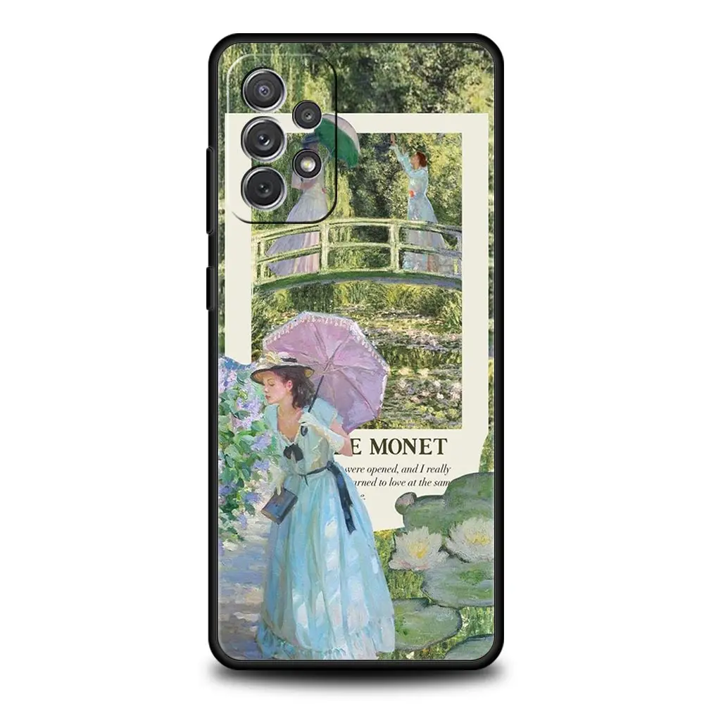 Claude Monet Impressionist Art Phone Case Cover