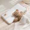Cartoon Pillowcase for Baby Breathable Cotton Pillow Dustproof Case Embroidered Flat Pillow 30x50cm Infant Pillow Cover 5