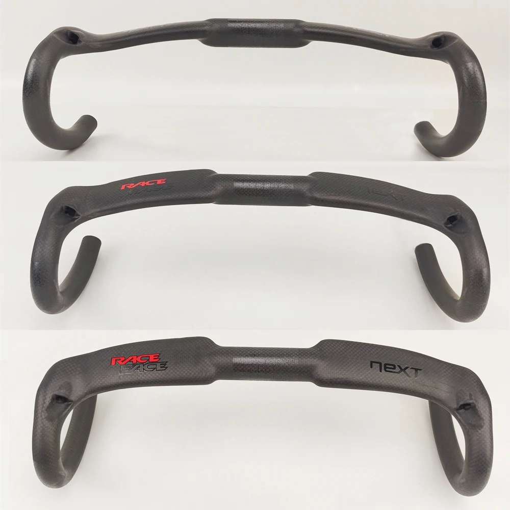 Carbon Fiber Bicycle Handlebar,Road Bike Cycle Handlebar Internal Wiring31.8* 400/420/440mm Bike Accessories