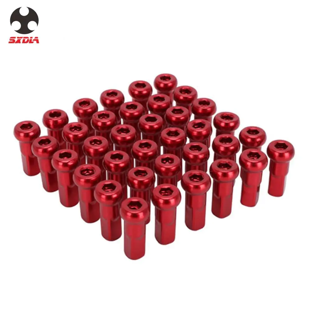 Motorcycle Aluminum 3.5mm 4mm 8g 9g Nipples For Front Rear 21" 19" 18" 17" Sopkes For HONDA CR CRF 250R 450R CRF250R CRF450R