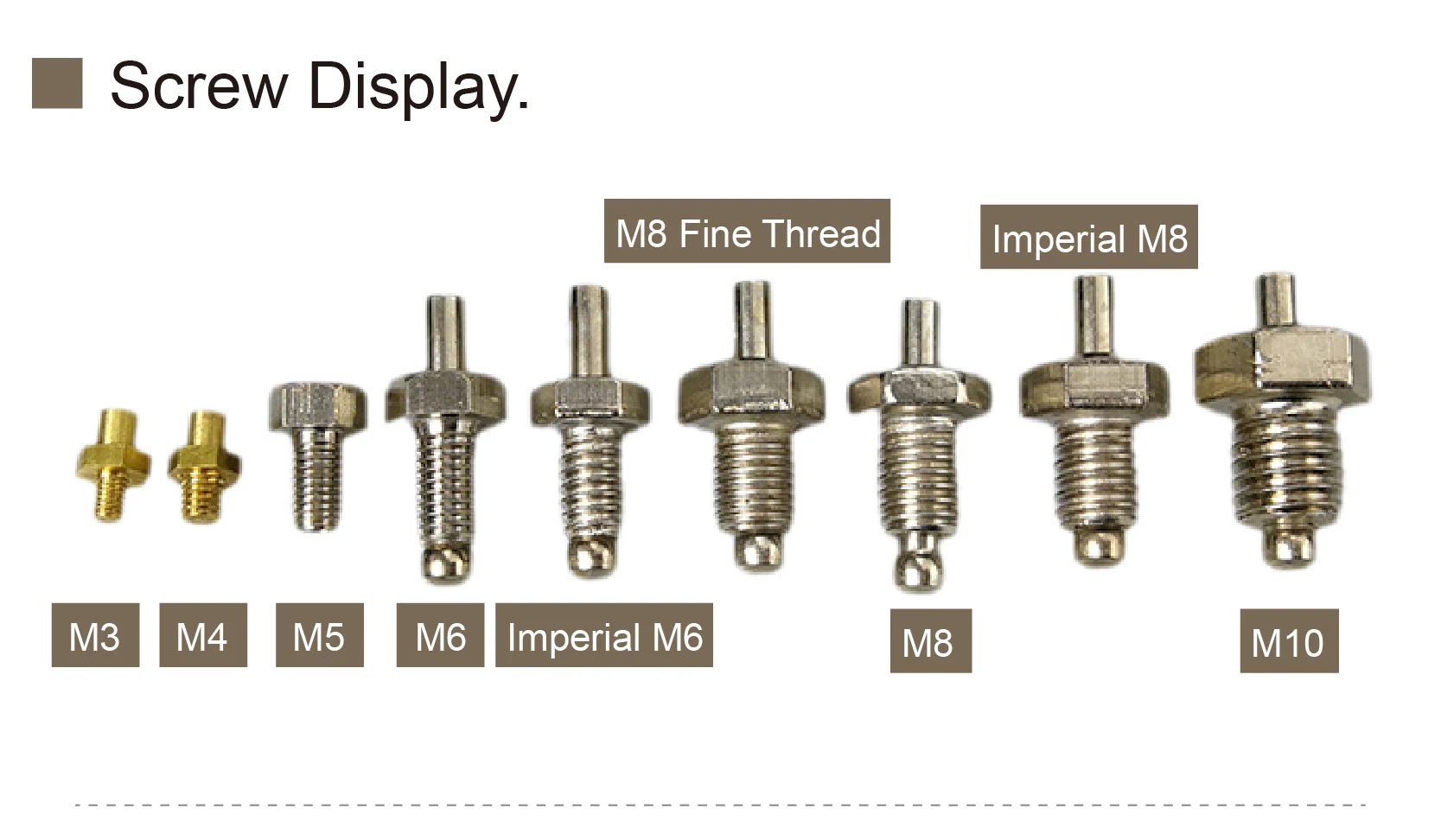 K Type Screw Temperature Probes M6 Thermocouple Sensor with Wire High Temp Stain