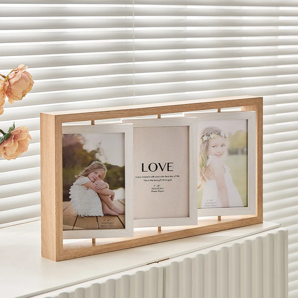 Decor Frame for Living Room Picture Frame Desk Photo Frame Glass