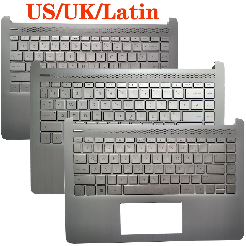 

Новая Латиноамериканская/Британская клавиатура для ноутбука HP Pavilion 14-DQ 14S-DR 14Z-FQ TPN-Q221 EA0PA003010 без подсветки