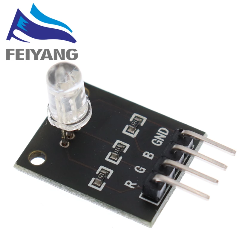 Smart Elektronik FZ0455 4pin KY-016 Drei Farben 3 Farbe RGB LED Sensor Modul für Arduino DIY Starter Kit KY016 – Detail 5
