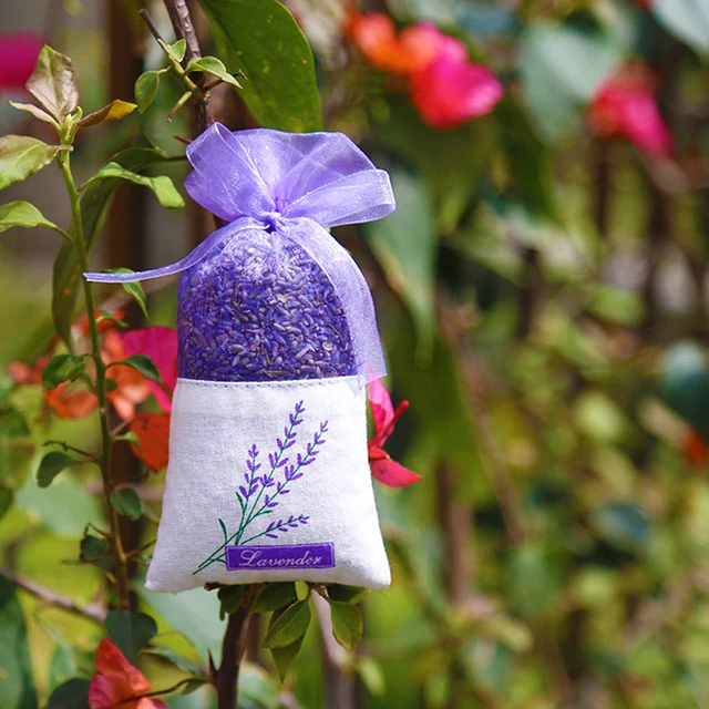 10 Bags of Dried Lavender in Small Lilac Organza Bags -Real Flower/Home  Fragrance/Crafts /Moth Repellent