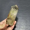 298g High Quality Natural Polished Clear Smoky Citrine Quartz Point with Rainbow Crystal Tower For Decoration 1