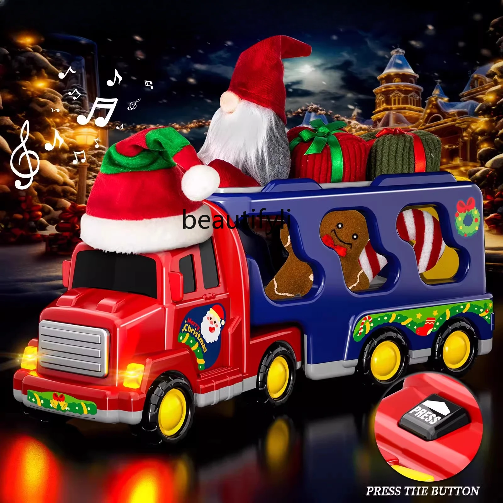 Children's toy car boy city car construction baby boy christmas birthday gift