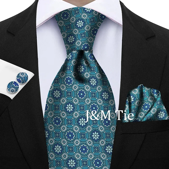 Krawatte für Männer, Einstecktuch-Set, blau, weinrot, weiche Seide, Hochzeitsgeschenk, Krawatte, Anzug, Accessoires, passend für Gruppe, Urlaub, Party, Geschenk – Detail 21