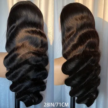 Body Wave Lace Front Human Hair Wigs 200 Density 13x4 Glueless Body Wave Human Hair Wigs For Woman 13x6 HD Lace Human Hair Wig 1