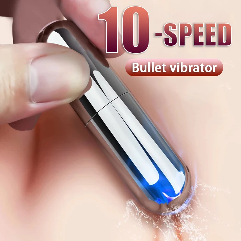 Vibrating Sex Toys 10 Speed Mini Bullet for Adult Female G Spot