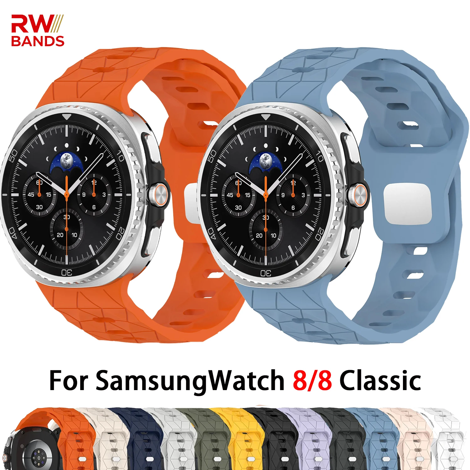 Sport Silicone Band for Galaxy Watch - Premium Strap and Bracelet Accessories