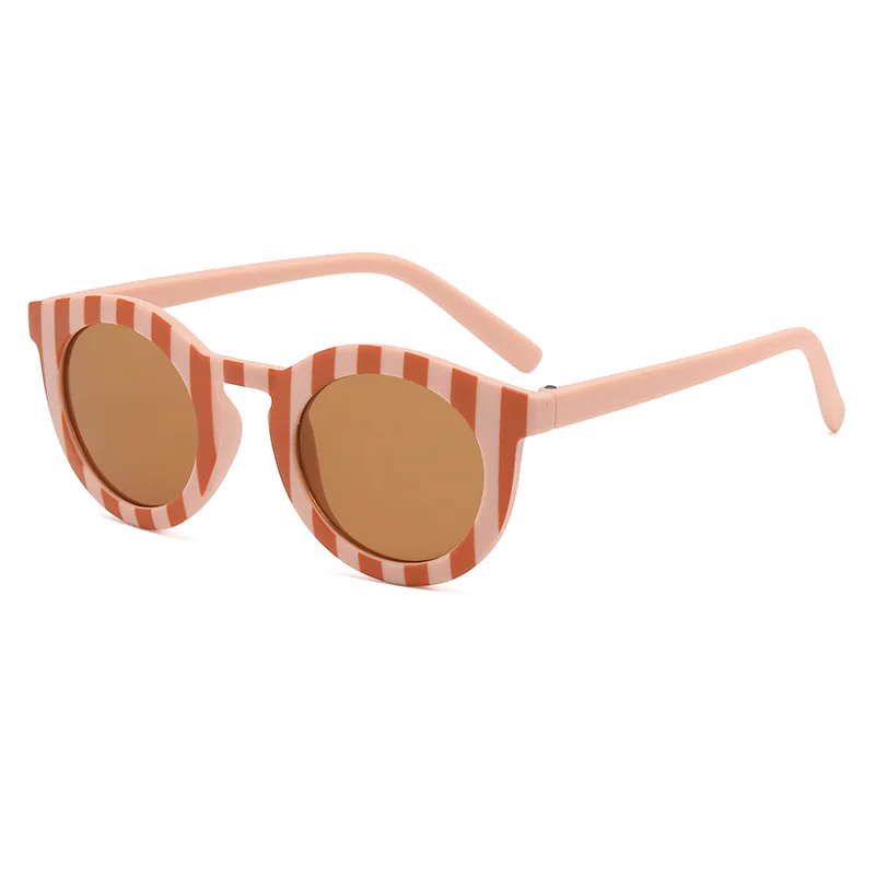 New Fashion Children Glasses Vintage Round Outdoor Sun Protection Baby Girls Acrylic UV400 Sunglasses Kids Eyeglasses_voghion.com