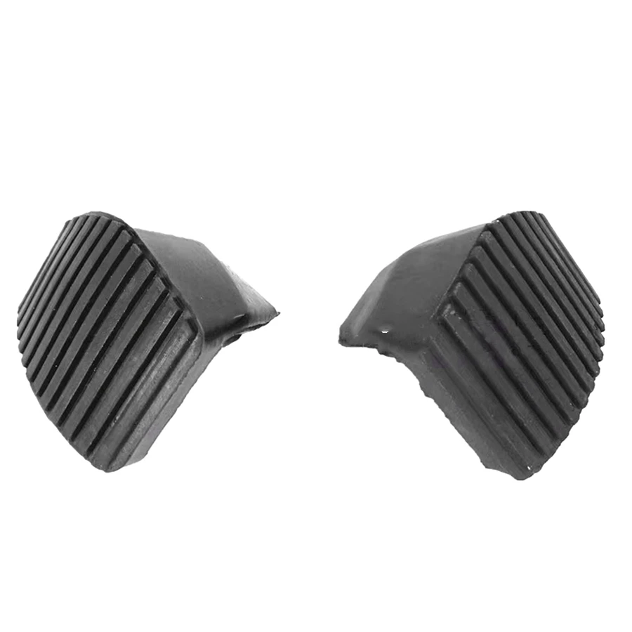Car Pedal Covers 2X Clutch Brake Rubber Anti-Skid Surface Fit for Peugeot 1007 207 208 301 307 Citroen C3 C4 C5