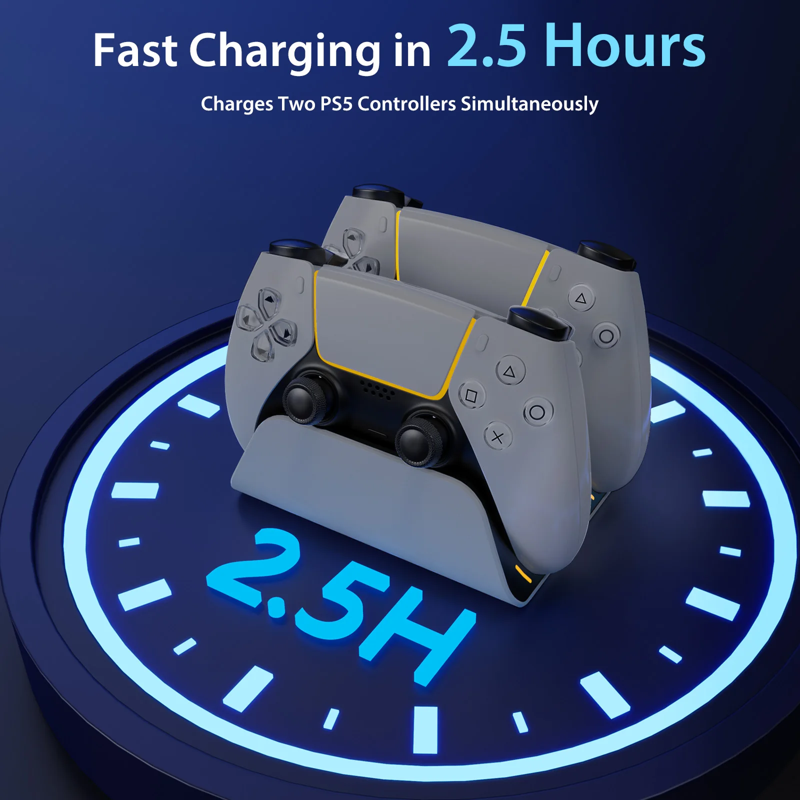 Dual Wireless Controller Charging Dock