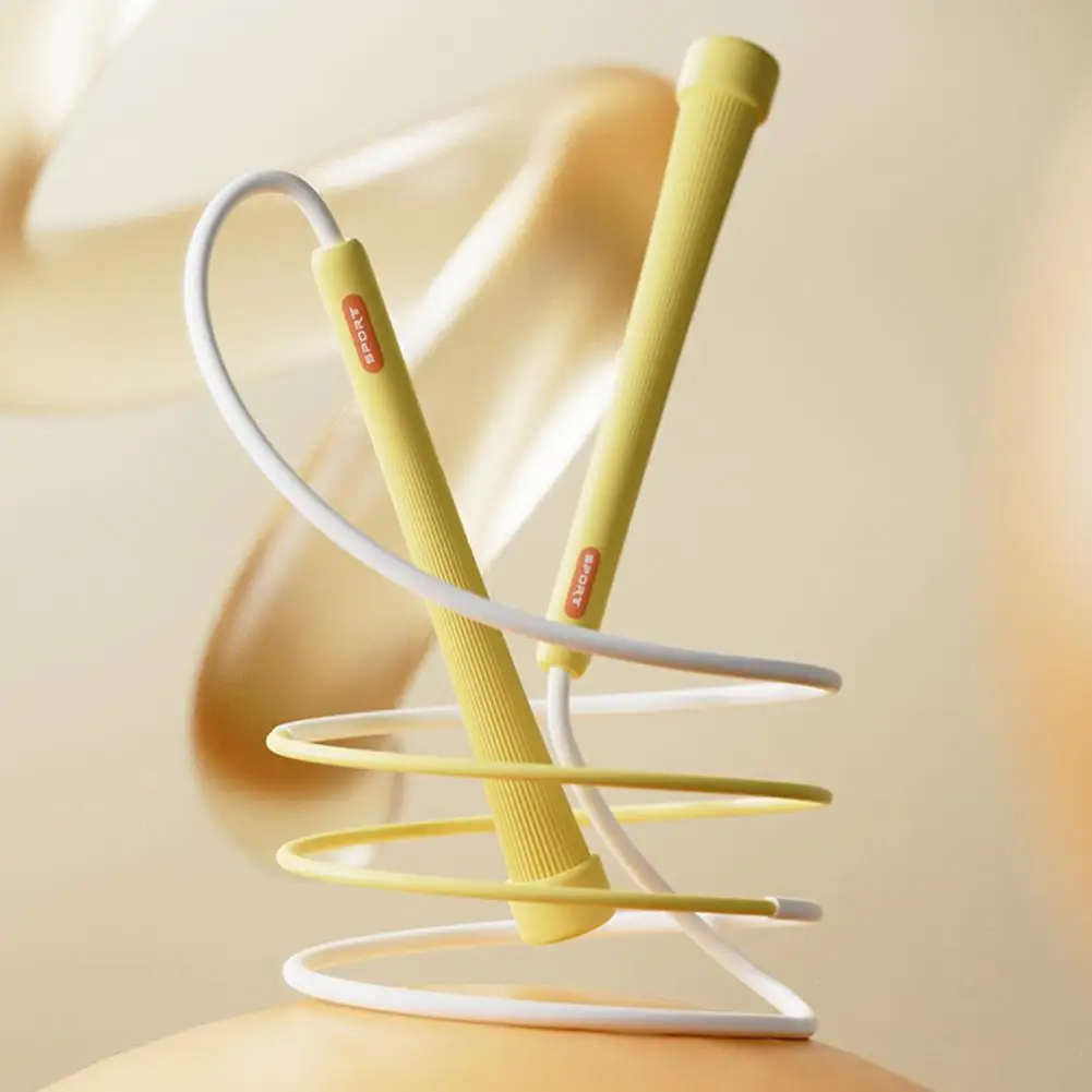 

Скакалка с нескользящей ручкой, Ультралегкая удобная портативная Скакалка для детей, не запутывается, оборудование для фитнеса