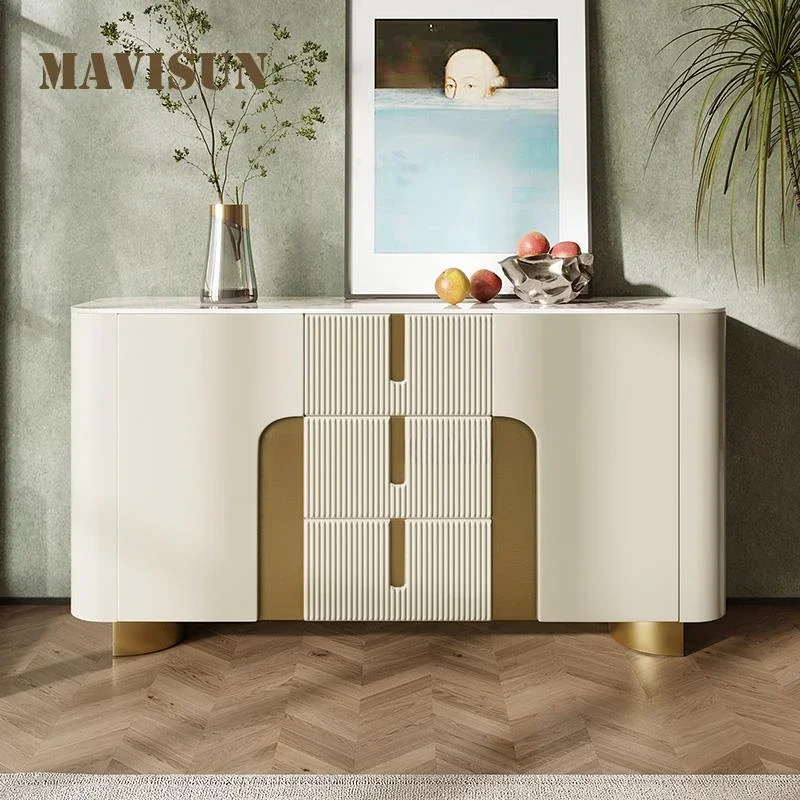 Kitchen Furniture Sideboards Alacena Display Cabinet Sideboard Credenza Cabinets Home Button Vitrinas Dining Room China White