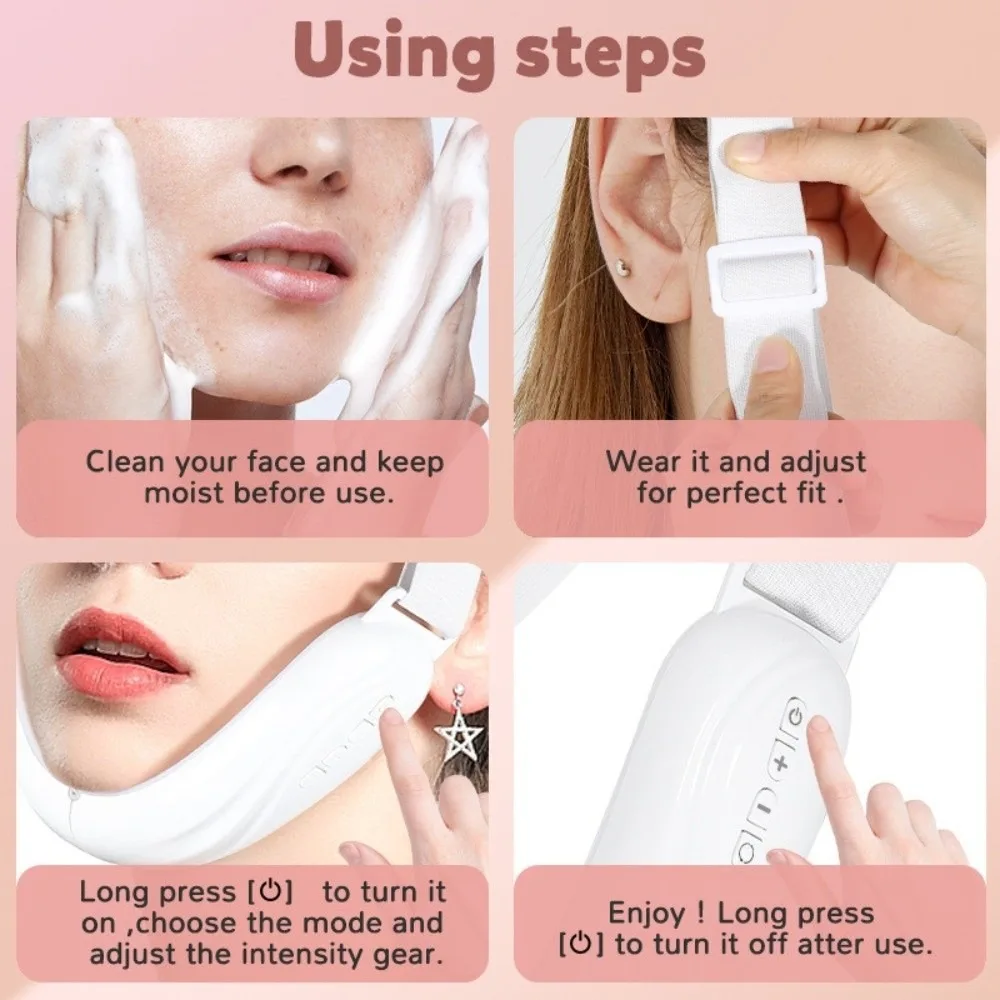 Electric V Face Lifting Machine Micro-current Tightening Facial Lifting Device Beauty Device Vibration Massager