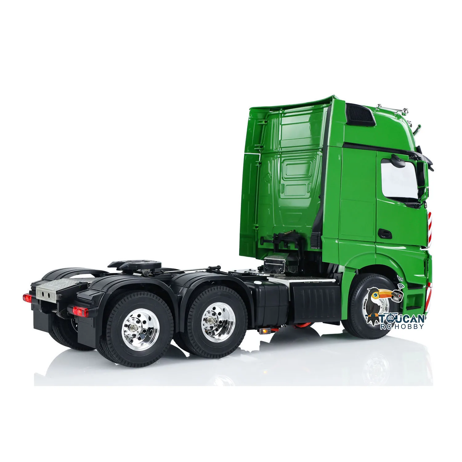 TOUCAN DIY 1/14 RC Tractor Truck 6x4 Remote Control Car RTR Painted Finished Light Sound Model Vehicle 4