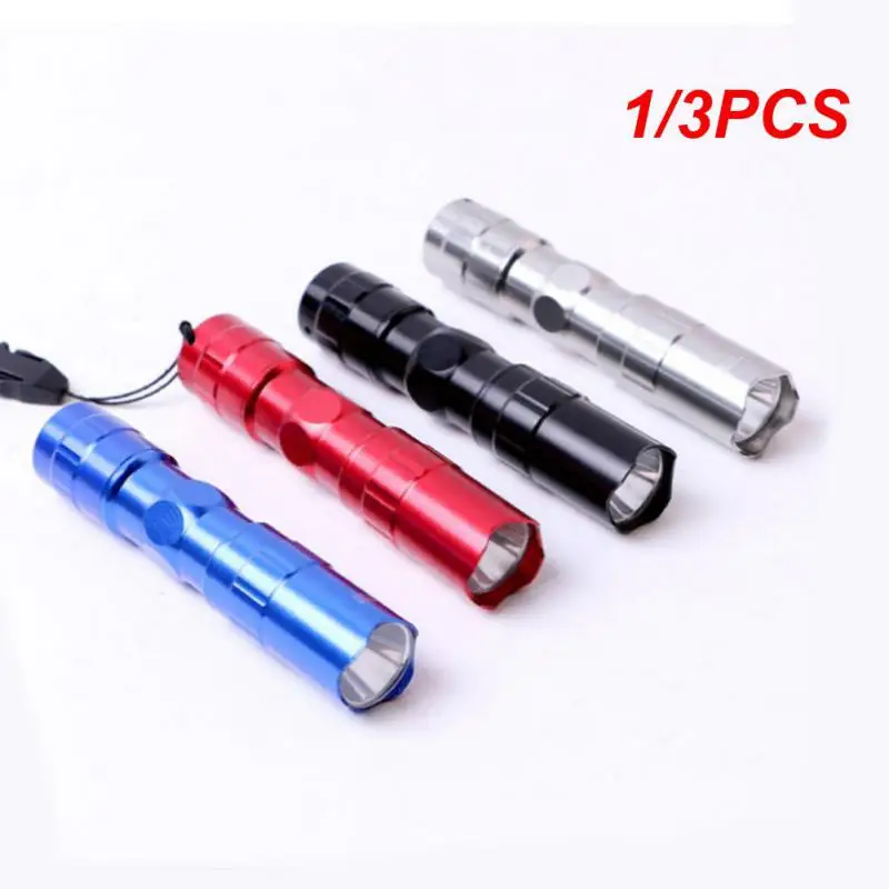 

1/3PCS Mini Led Flashlight Waterproof Ultra Bright Lanterna Led AA Battery Powerful Led For Hunting Camping Fishing