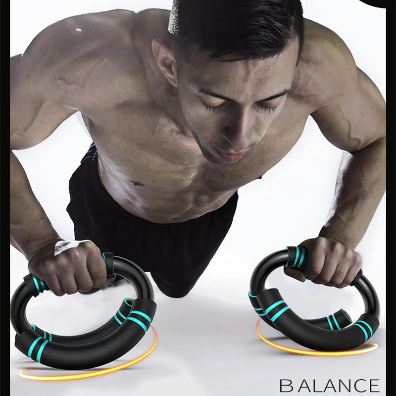 S-type push-up bracket Russian support fitness aid abdominal muscle quick equipment male exercise chest muscle home training