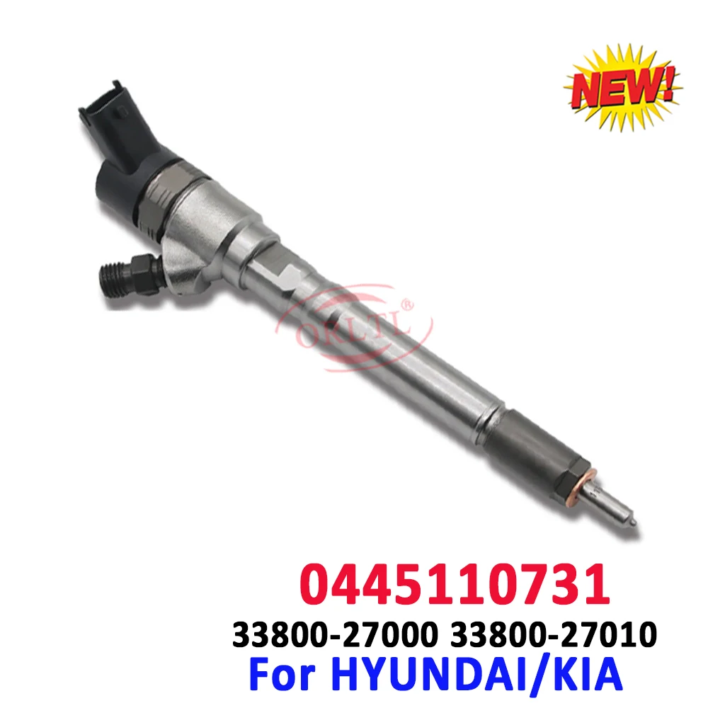 

ORLTL 0445110731 338000-27000 Diesel Injector Nozzle 0 445 110 731 Fuel Oil 33800-27010 For HYUNDAI Santa Elantra Matrix KIA