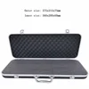 Suitcase Portable Storage Instrument Lining Aluminum Box Plastic Case With Safety Alloy Sponge Impact Toolbox Resistant 1
