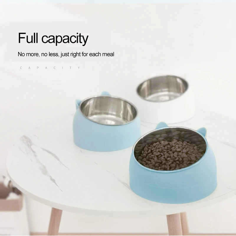 Inclined Stainless Pet Bowl 4