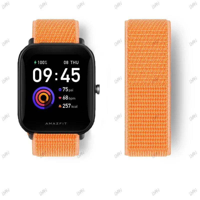 Nylon Loop Smartwatch Strap - Adjustable 20mm/22mm Premium Band