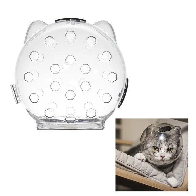 Transparent Space Cat Headcover - Breathable Pet Cat Mask, Anti-Scratch & Anti-Bite, Comfortable for Cats, Transparent Space Cat Headcover - Breathable Pet Cat Mask, Anti-Scratch & Anti-Bite, Comfortable for Cats,
