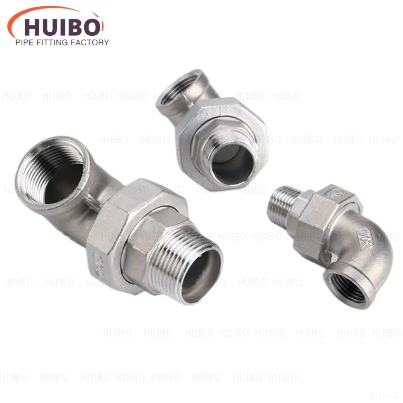 Stainless Steel Fittings - Tube Union Elbows - 1
