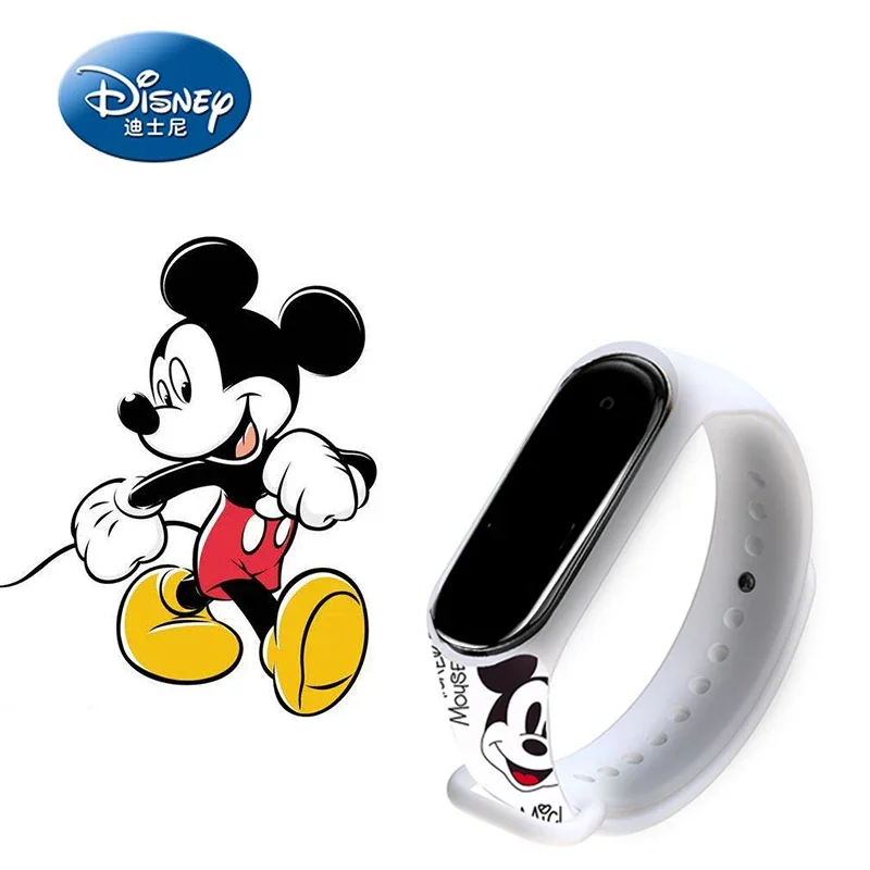 Новинка, силиконовые спортивные часы с героями Диснея