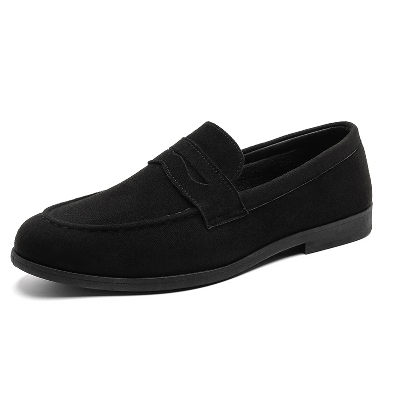 ตัวเลือกสินค้า รองเท้าผ้าใบผู้ชาย Suede Preppy สบายเท้า น้ำหนักเบา