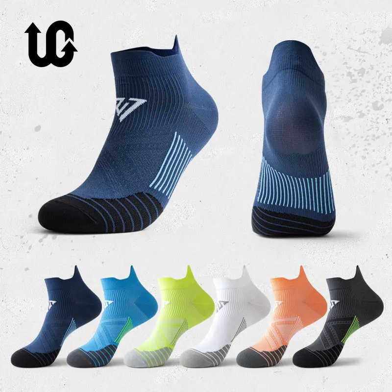 3pairs/Lot Woman Men's Socks Compression Breathable Basketball Sports Cycling Running Towel Socks High Elastic Tube Socks 1
