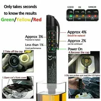 Electronic Brake Fluid Tester Pen Universal Brake Fluid Testing Tool Oil Moisture Meters Car Oil Quality Testing Pen Tool AllCar 2