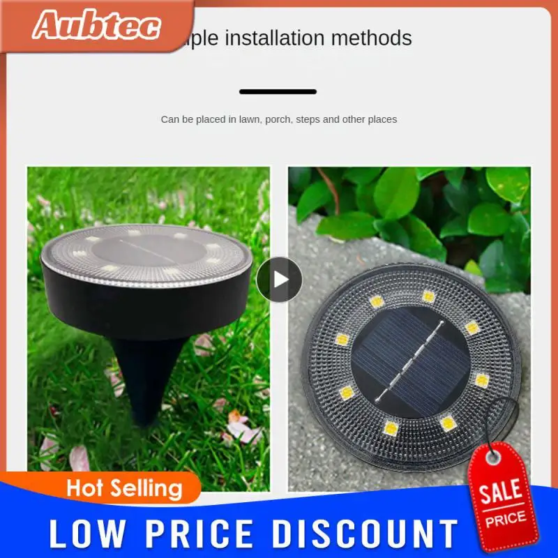 

IP68 Водонепроницаемый телефон, внешний фонарь на солнечной батарее, лампа управления освещением для двора, подъездной дорожки, газона, декоративная лампа