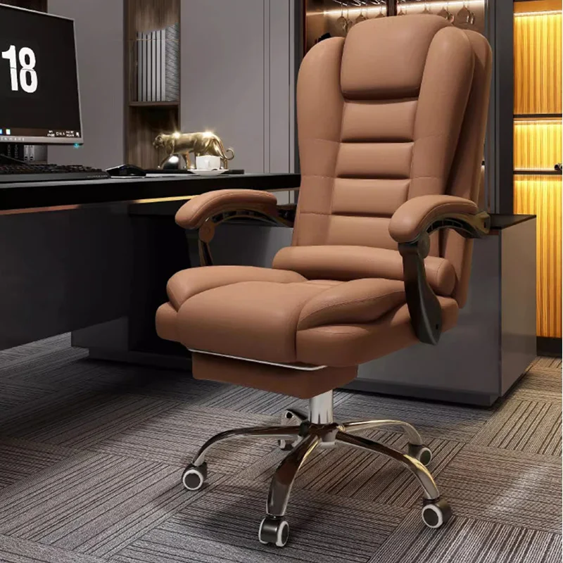 Massage Swivel Office Chair Recliner Gaming Executive Salon Computer Chair Designer Foot Rest Sillas De Espera Library Furniture