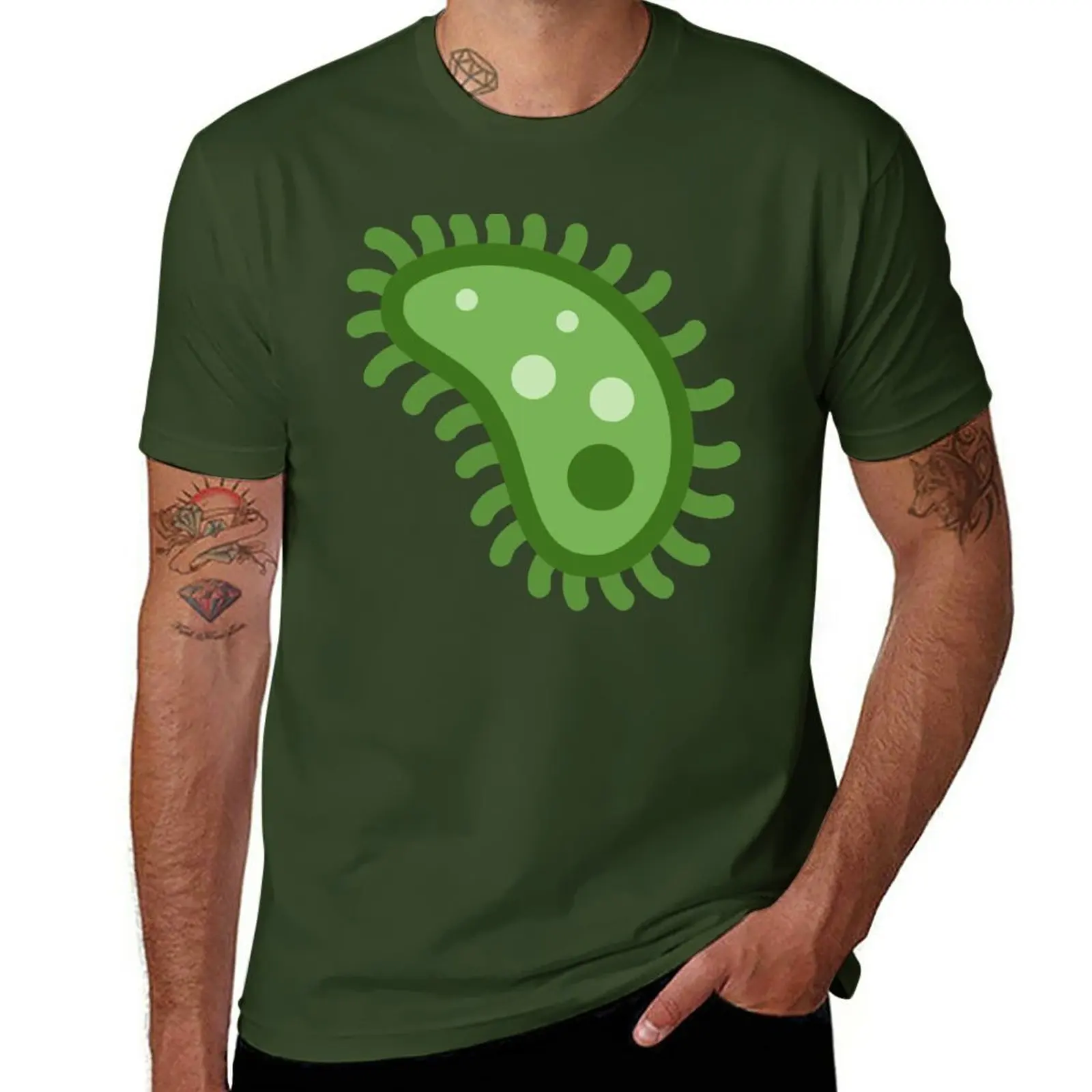 

New MicrobeVirusGerm Microorganism Gift for Microbe Lovers T-Shirt funny t shirts vintage t shirt men clothing