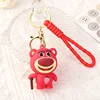Toy Story Cute Three Eyes Alien Keyring Pendant Kawaii KeychainBag Accessories Decorative Gift Key Chain Girls 5