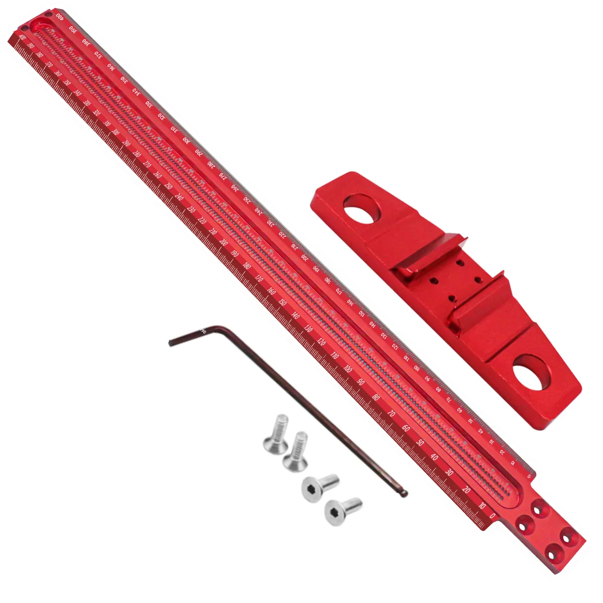 T Type Woodworking Scriber Ruler 300mm/400mm Architect Ruler