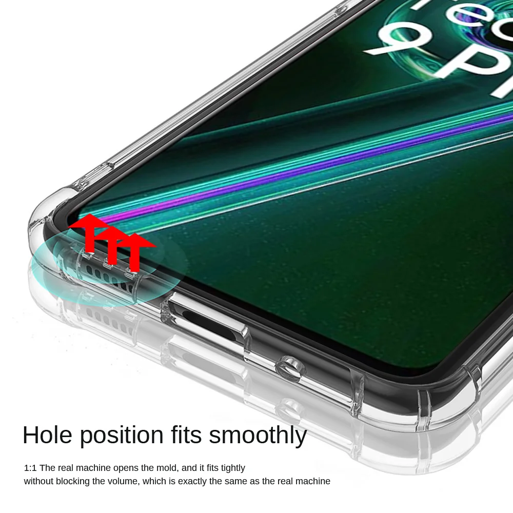 Premium Clear Airbag TPU Waterproof Phone Case