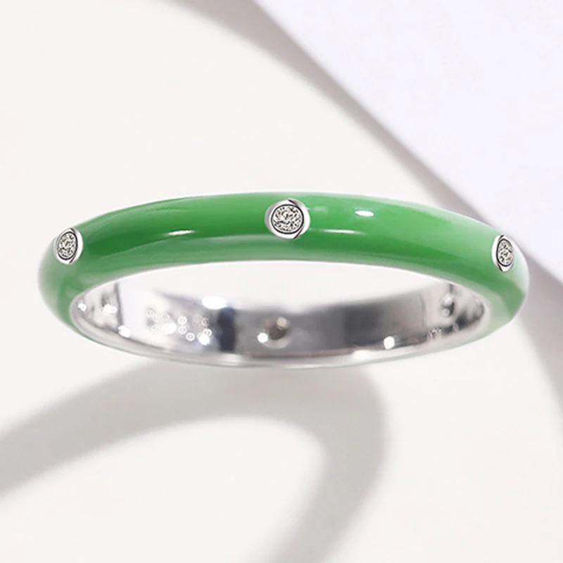 Anello alla moda anello geometrico in ottone fede nuziale donna_voghion.com